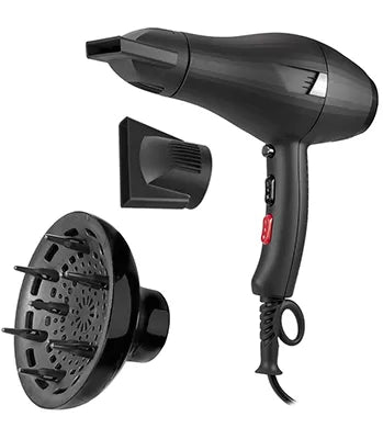 Sechoir Sirius Brushless Ionic noir 2200W - PROMEX