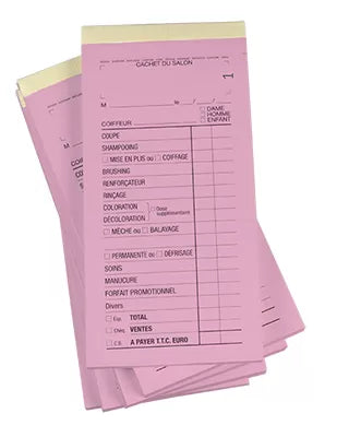 Bloc Chim.Avn°Rose 10Carnets Coif X50Fich